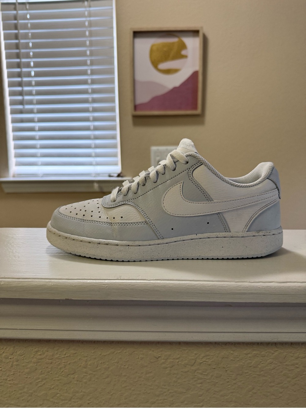 Nike Women’s Court Vision Low Sneakers - Picture 4 of 14